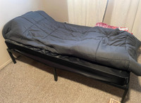 Twin Mattress and Bed Frame