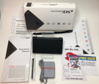 Nintendo DSi Black Handheld System! Complete CIB with Inserts