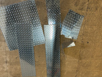 Aluminum checker plate ; various sizes and thickness