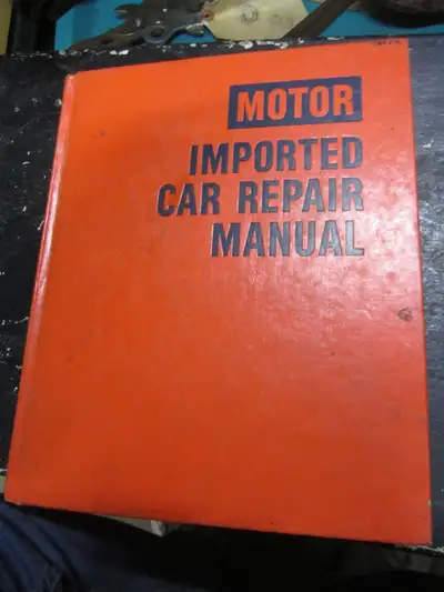 For sale I have a used Motor Import Car Repair Manual. This manual is full of information on numerou...