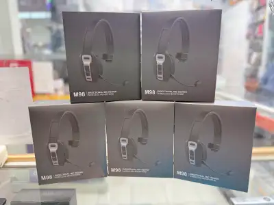 Brand New Wireless headphones M98 Directional Mic Design Suited for trucking drivers Long lasting ba...