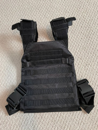 Brand New Plate Carrier Weight Vest Black