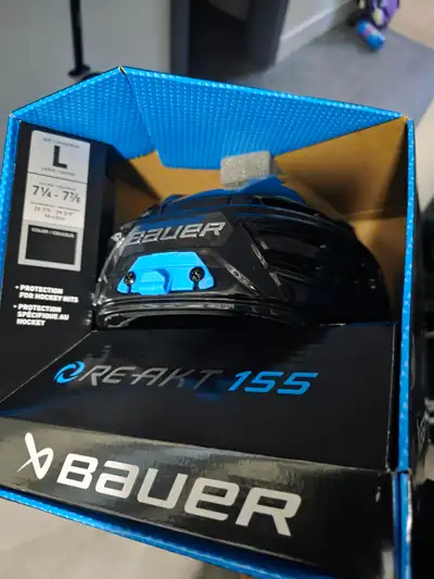 I have a brand new helmet for sale. We had to buy this as part of a team package but have no need si...