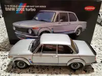 1:18 Diecast Kyosho BMW 2002 Turbo Silver Ultra Rare