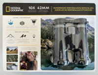 BRAND NEW (in package) Binoculars backed by National Geographic