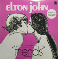 ELTON JOHN Vinyl Album - 1971 - FRIENDS Orig. Soundtrack Album
