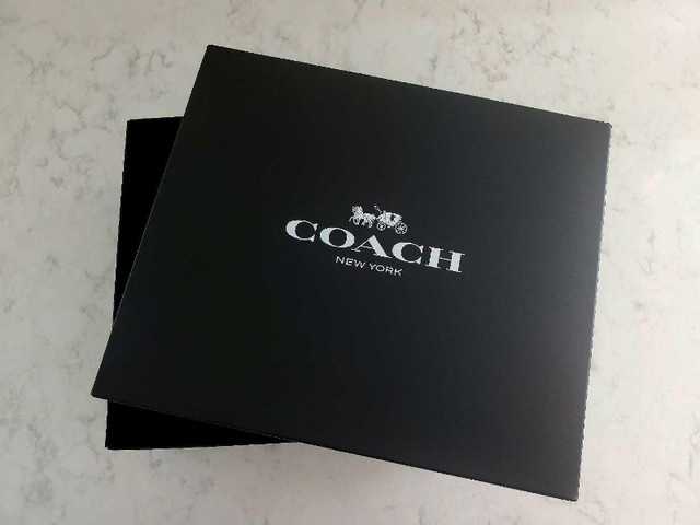 Coach Gift Box - Black in Other in Markham / York Region