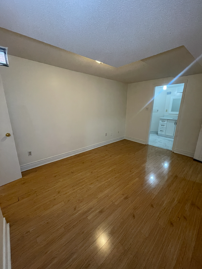 Spacious 1 bedroom available for rent in a modern, cozy above ground basement apartment located in t...
