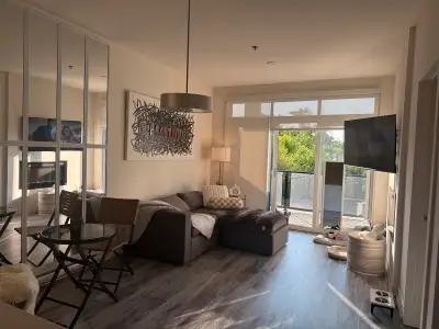 1 bedroom and large enclosed den