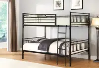 *LOWEST PRICES* LIMITED TIME ONLY - TWIN DETACHABLE BUNK BED
