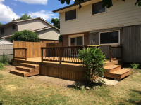 Fence and decks 