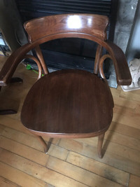 Thonet Bentwood parlour chair made in Sheboygan, Wisconsin