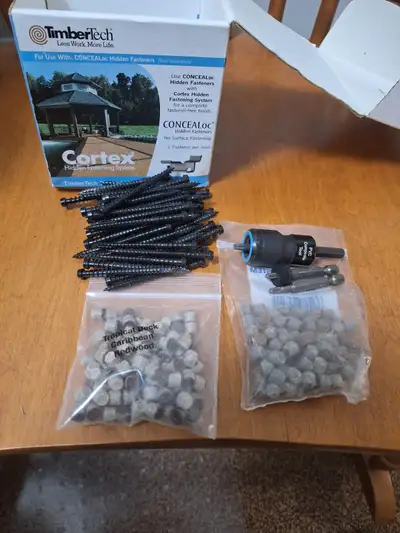 Composite Deck Screws & Screw set tools, View more