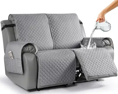 New-TAOCOCO Loveseat Recliner Cover Non-Slip Sofa Slipcover, View more