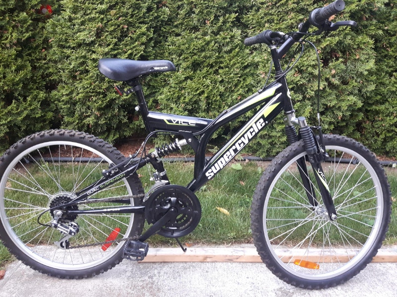 Mountain Bike 18 speed Supercycle Vice Dual Suspension Mountain