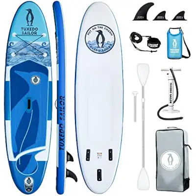Tuxedo Sailor Inflatable Paddle Board Sup Yoga Board, View more