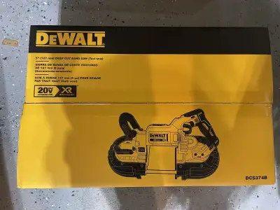DEWALT 20V MAX Lithium-Ion Cordless Brushless Deep Cut Band Saw, View more