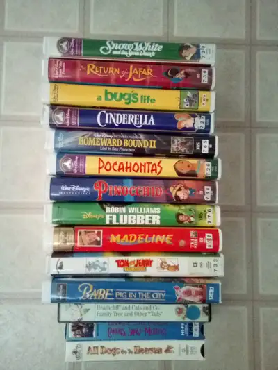 Disney and Children VHS movies (Lot of 14), View more