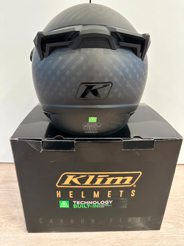 KLIM Krios Pro Helmet ECE/DOT Matte Black in Motorcycle Parts & Accessories in Burnaby/New Westminster - Image 2