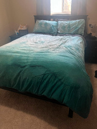 Double bed and bed set