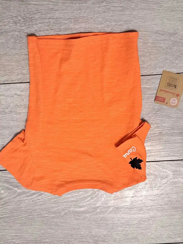 NEW Canadiana Unisex 100% Cotton Infant Orange Tshirt: 6-12M in Kids & Youth in Calgary - Image 4