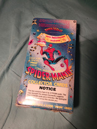 Boîte de cartes spider-man II 1992 neuve scellé,  new and sealed