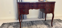Traditional Solid Cherrywood Desk,41.5”x21”x29.5”H