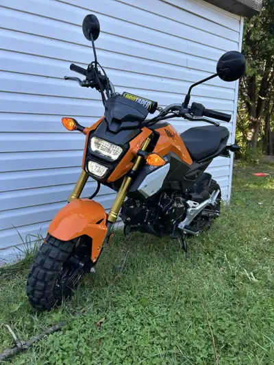 Honda Grom Environ 4000km Encore plaqué Pas pressé de vendre pas d’offres ridicules Pas d’échange