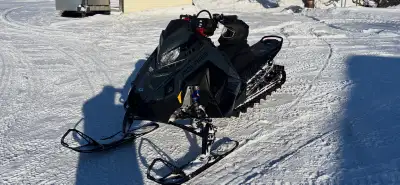 2026 Polaris 850 PRO RMK Matryx slash in 10/10 mint condition. Only 540 miles. 155x2.75 track Electr...