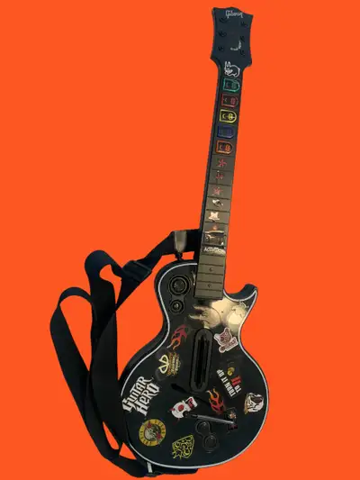 RedOctane Guitar Hero Les Paul Wireless Contr. + drumPd Xbox 360, View more