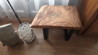 table bois exotique