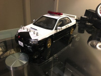 Autoart 1:18 Subaru Impreza WRC STI Japanese Police Diecast Mode