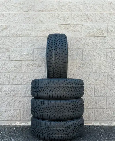 Winter / Snow Pirelli Scorpion Run Flat MOE Rated 19" Tires. 4x 235 55 19 (97%). Fits: Mercedes GLC-...