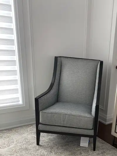 Pair of Ethan Allen Caden Wing Chairs, View more