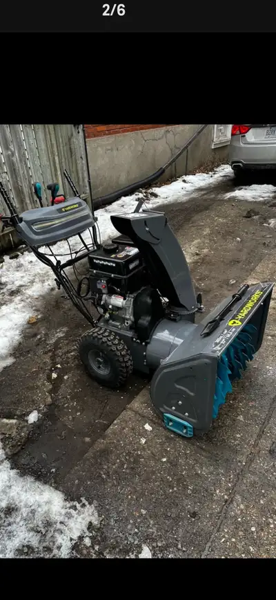 YARDWORX 27” SNOWBLOWER, View more