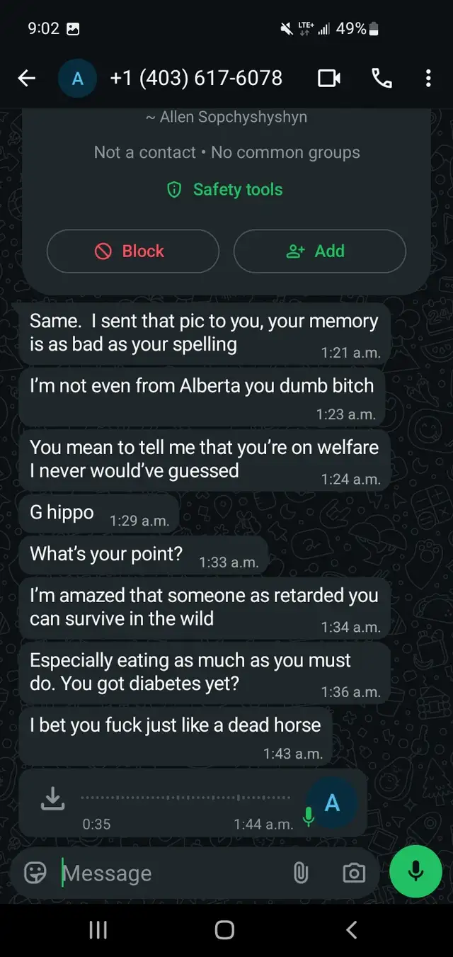 I need help leaving alberta