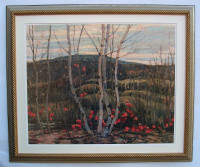 Group of Seven “Maple and Birches" by A.Y. Jackson