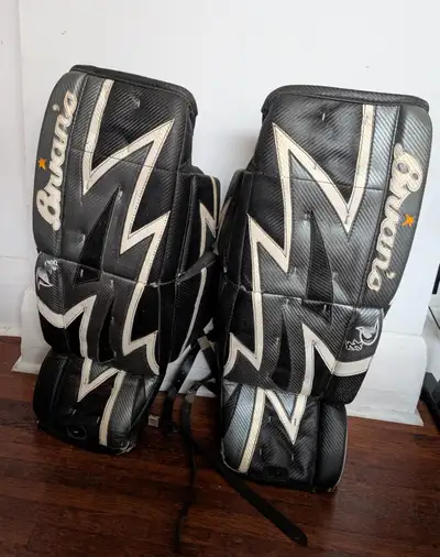 Goalie pads! Brians's DX3 Senior Goalie Leg Pads, 29"., View more