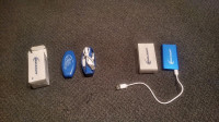 4x Bud Light USB power bank chargers for iPad, iPhone, iPod, etc