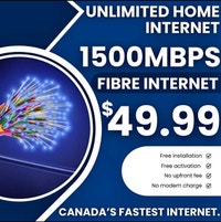 Home Internet Exclusive Sale Offer Available Now , Fastest  Markham / York Region Toronto (GTA) Preview