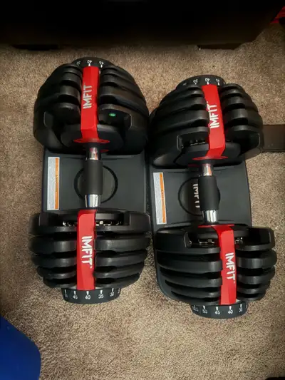 Imfit Adjustable Dumbbells, View more