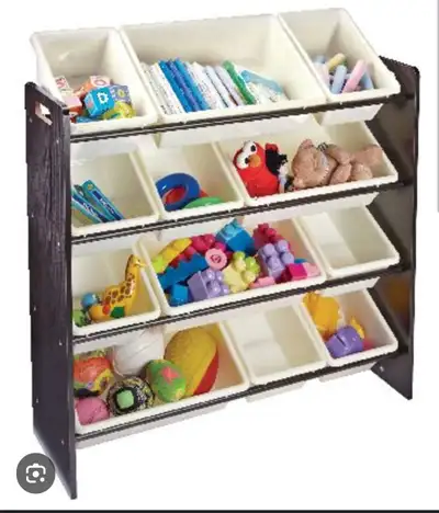 kids toy buckets with shelf , View more