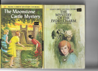 Twelve Nancy Drew Hardcovers