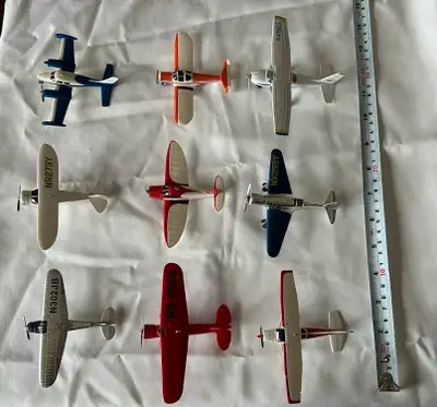 Nine Small Airplanes - Different Models, View more