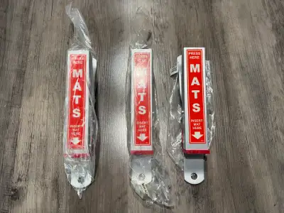 Set of 3 Heavy-Duty Car Wash Mat Clamps - Brand New, View more