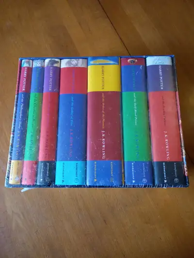 NEW unopened set of Harry Potter Hard Covered books, View more