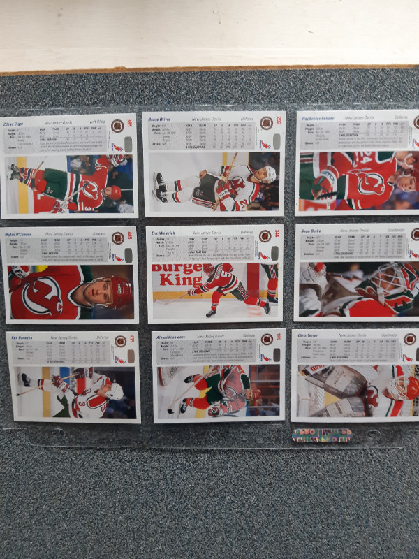 Carte de hockey Devils du New Jersey Upper Deck 1991-1992 dans Art et objets de collection  à Lévis - Image 4