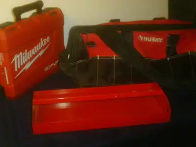 Tool Boxes Tool Trays  Husky Lg. Tool Bag $2 Up, View more