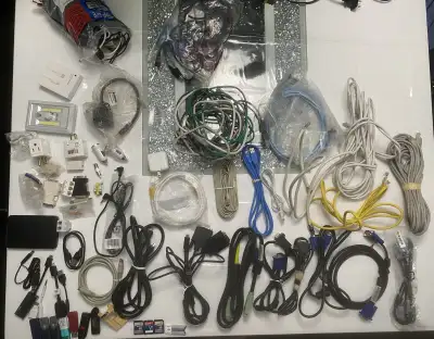 Cables, cords and charger of all kind, View more