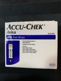 Accu-Chek Aviva Diabetes Test Strips Qty 100